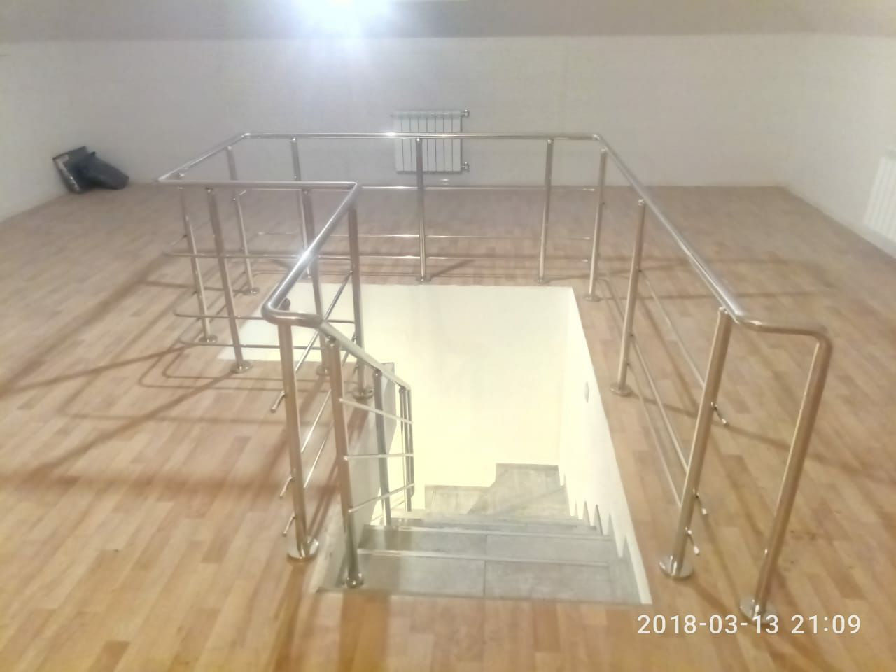 Ограждение монтаж из нержавейки