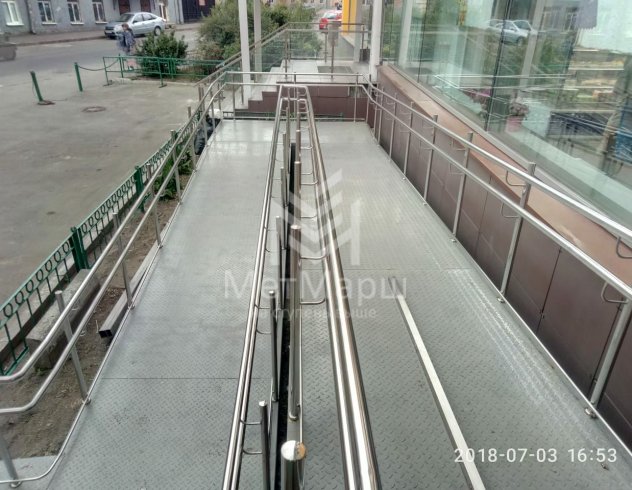Пандус монолитный в Нижнем Новгороде