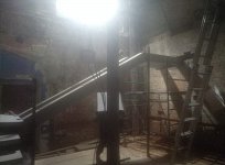 Дизайнерская лестница с раскреплением в стены