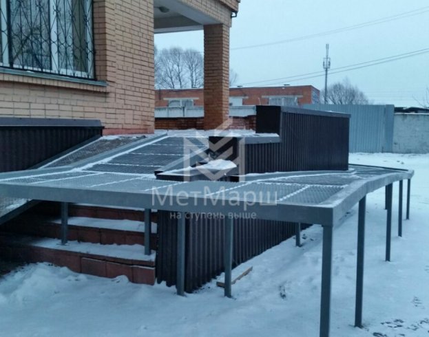 Пандус в административное здание