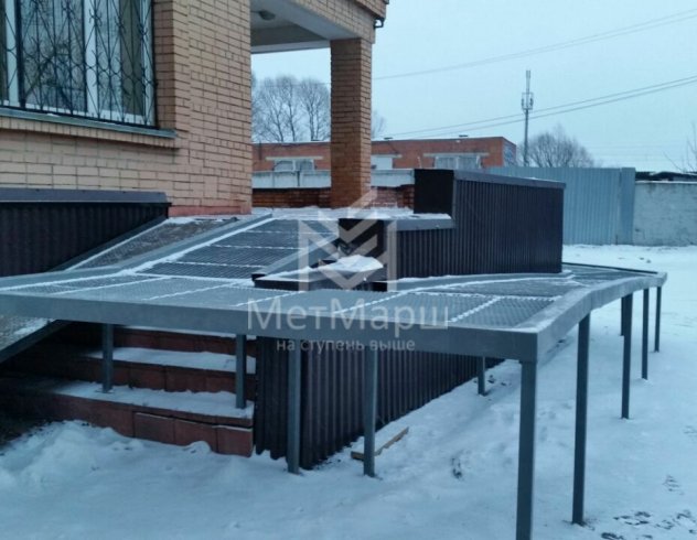 Пандус монолитный в Нижнем Новгороде