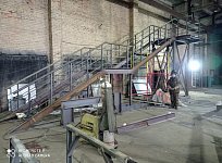 Лестница пожарная маршевая