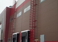 Лестницы вертикальные П1-2 длиной 14.2м  для торгового центра