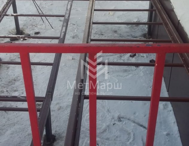 Пандус длиной 17м