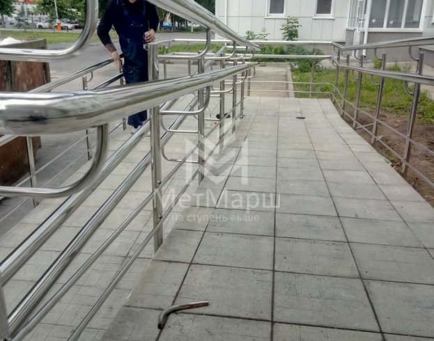 Пандус монолитный в Нижнем Новгороде