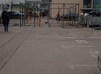 Площадка для мусорных контейнеров