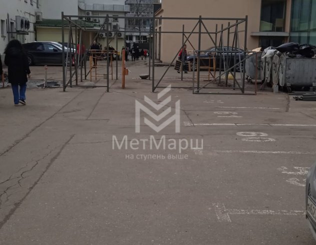 Площадка для мусорных контейнеров