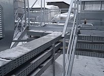 Площадки обслуживания с горячим цинкованием