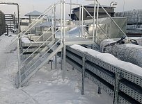 Площадки обслуживания с горячим цинкованием