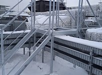 Площадки обслуживания с горячим цинкованием